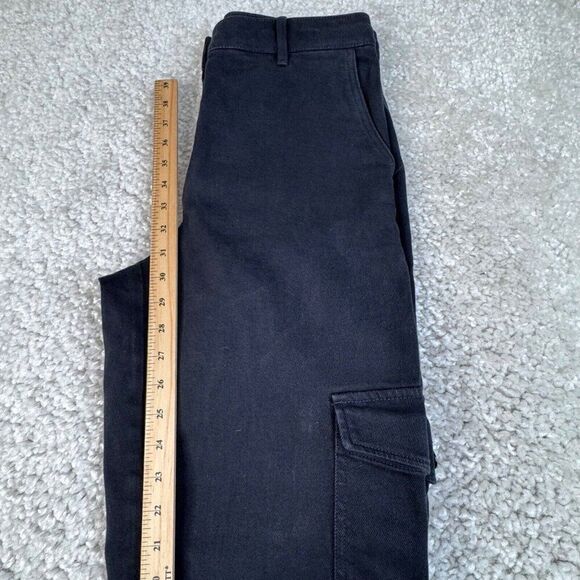 Aritzia Wilfred Free Modern Cargo High Waisted Pants Black - Picture 13 of 15